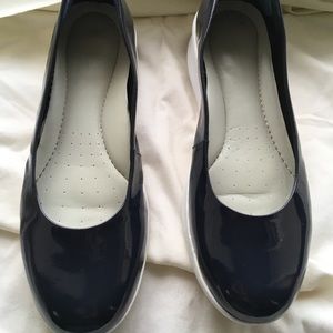 Navy Platform Ballet Slippers Anti-Gravity 8W